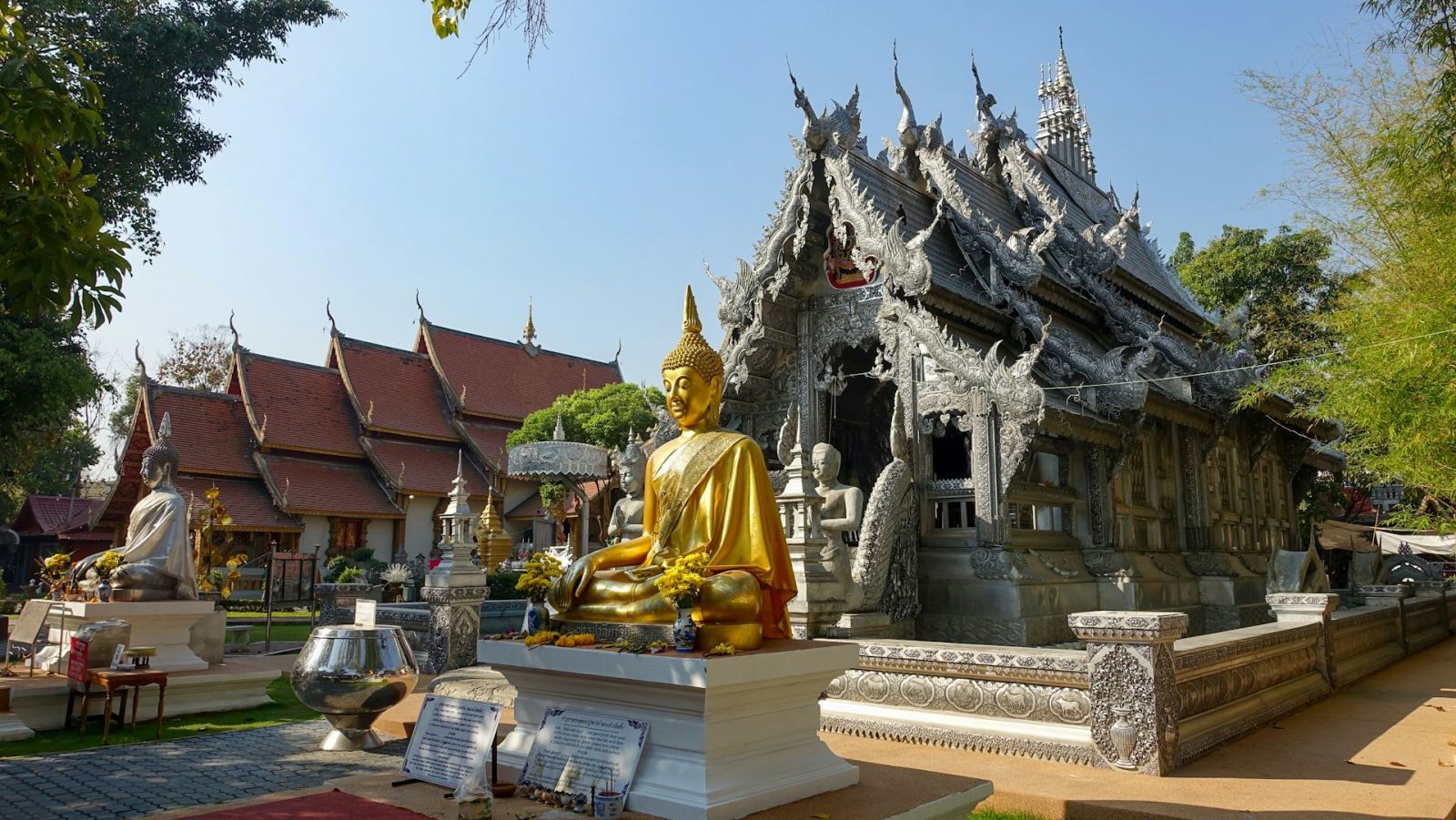 Silver Temple in Chiang Mai in January (Photo by Unsplash)